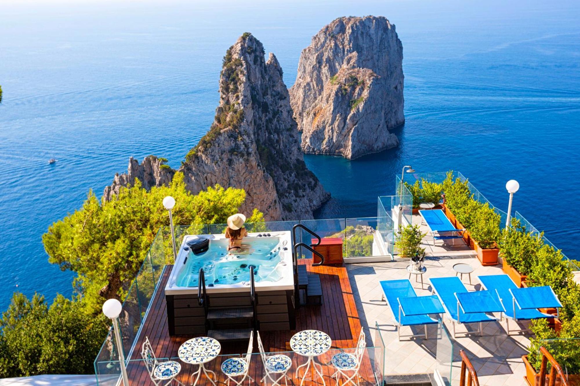 Faraglionensis Monaconehouse Villa Capri Exteriör bild